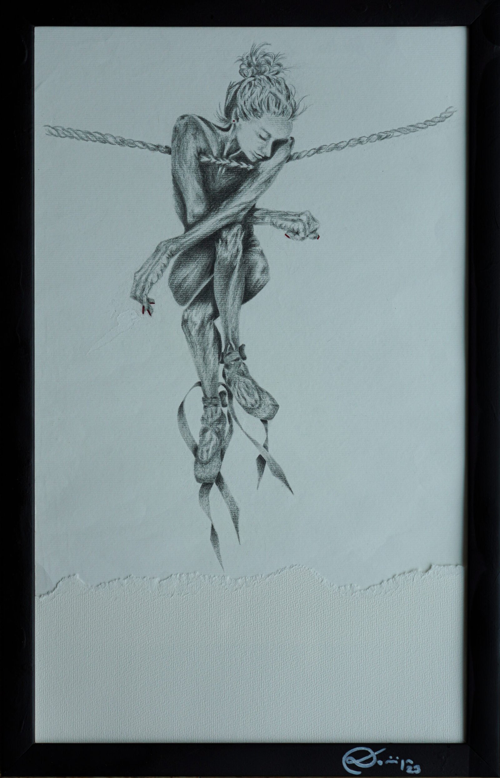 Studien-Serie: Graphitzeichnung, Platzhalter